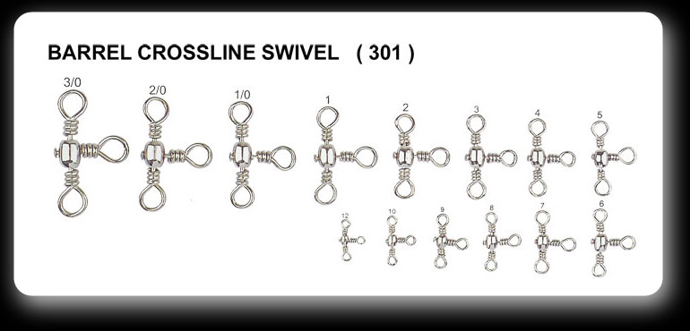 barrel crossline swivel